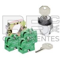 SELECTOR CHAVE 3 POSIC. CON SOPORTE+3 CÂMARAS NO