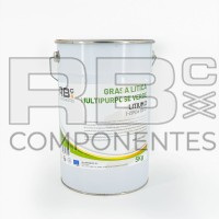 MASSA DE LÍTIO MULTIUSO VERDE 5KG-NLGI 2