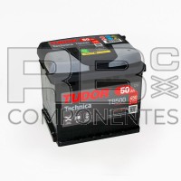 BATERIA DE PARTIDA TUDOR TECHNICA 50AH 207x175x190