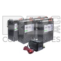 KIT BATERIAS 8X RB052007.DIS + CARREGA RB001038.v2