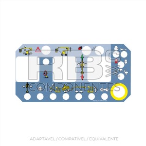 ADESIVO FUNCAO SUP ARTIC. DIESEL (260PX) AZUL