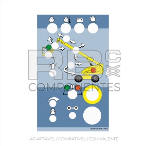 ADESIVO FUNCAO INF  HL-14TX Y HL-16TPX (TE.D)