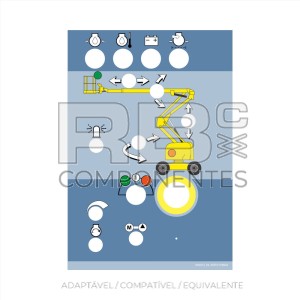 ADESIVO FUNCAO INFERIOR HL-16X