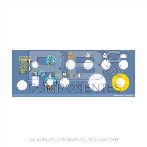 AUTOCOLANTE QUADRO INFER AD/CO/EQ HL