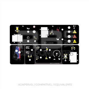 ADESIVO FUNCAO QUADRO DE MANDOS SUP JL 120 HX