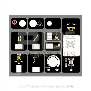 ADESIVO FUNCAO SUP  JL-35/35E/40/40E/45E (A.E.)