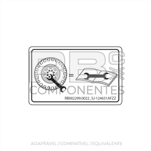 ADHESIVO PRESION RUEDA AD/CO/EQ SJ 124631