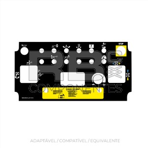 AUTOCOLANTE CAIXA DE CONTROLO ESPANHOL AD/CO/EQ GE