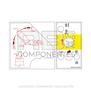 KIT ADESIVOS FUNCAO CUS ( 90729ES Y 90901 )