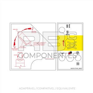 KIT ADESIVOS FUNCAO PORTUGUES