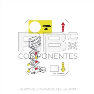 ADESIVO FUNC. QUADRO SUP UR-X26 (T.E.)