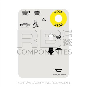 KIT ADESIVO FUNCAO QUADRO SUP. MAN.