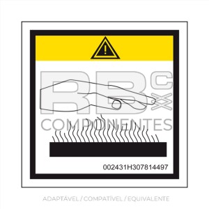 ADESIVO QUEIMADURA TÉRMICA HL-COMP12DX