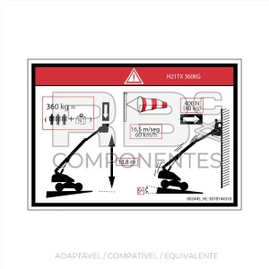 ADESIVO ADAPTAVEL REF HL  3078144310-ESP