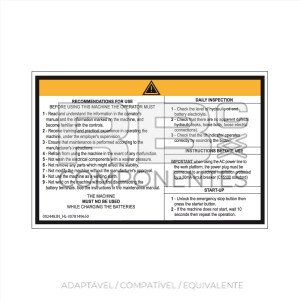 ADESIVO ADAPTAVEL REF HL  3078149650-ING
