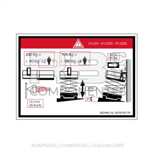 ADESIVO ADAPTAVEL REF HL  307814770