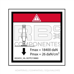 ADESIVO ADAPTAVEL REF HL  307P219880
