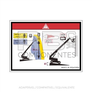 ADESIVO ADAPTAVEL REF 307P223950