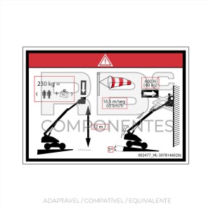ADESIVO ADAPTAVEL REF HL  3078146020C