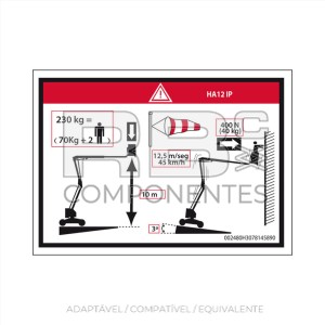 ADESIVO ADAPTAVEL REF HL L 3078145890