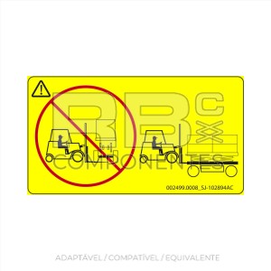 ADESIVO COMPATÍVEL REF. SJ 102894AC