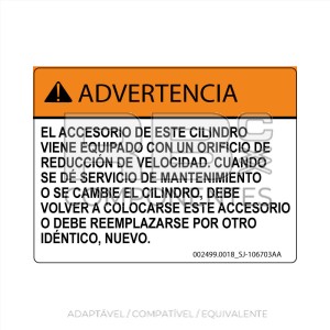 ADESIVO COMPATÍVEL REF. SJ 106703AA