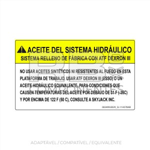 ADESIVO COMPATÍVEL REF. SJ 113632AA
