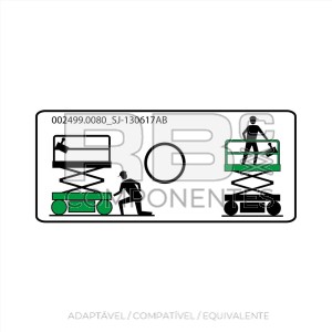 ADESIVO COMPATÍVEL REF. SJ 130617AB