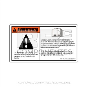 ADESIVO ADAPTAVEL 28236 ITALIANO