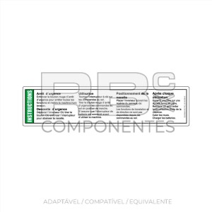ADESIVO COMPATÍVEL REF GE-43089FR_F