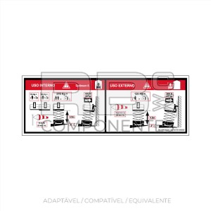 ADESIVO ALTURA DO PISO + CARGA HL OPT 6