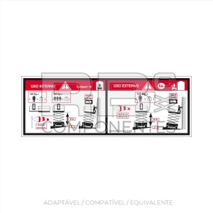 ADESIVO ALTURA DO PISO + CARGA HLCOMP 10