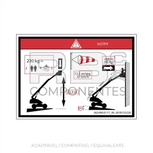 ADESIVO COMPATÍVEL REF HL 3078153220