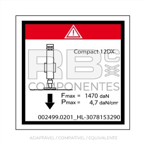 AD. ESFUERZO MAX SOBRE/ESTABIL+CARGA NOM. HLC10DX