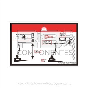 ADESIVO ALTURA DO PISO + CARGA 16 X