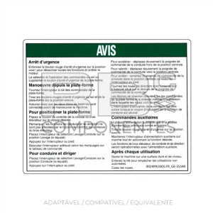 ADESIVO COMPATÍVEL REF GE-35540FR