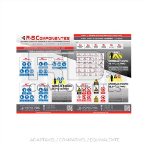 KIT COMP INDIVISÍVEL 47 CARTEL RIGIDO PERSONALIZAD