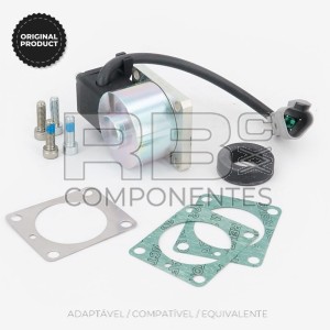 SOLENOIDE DE PARO A 12V ORIGINAL MOTORES HTZ 