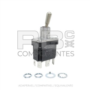 SWITCHES 2 POSIÇÕES FIXAS (6F) ESTANCO