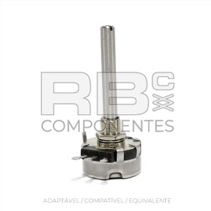 POTENCIÔMETRO LONGO 20K OHM 3 SALIDAS