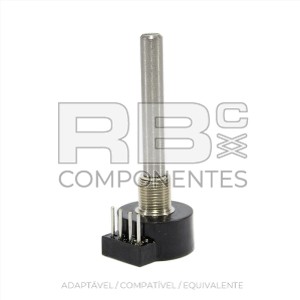 POTENCIÔMETRO CERÂMICO LONGO 10K/PLACA