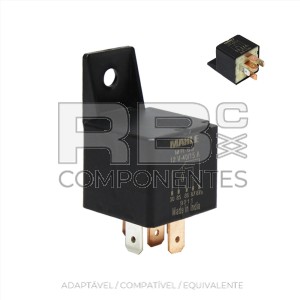 RELE TIPO AUTOMOVILE COM CONTATO  N.O Y N.C  12V