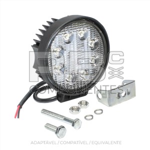 FAROL ROUND 8 LED-24W 10V-30V