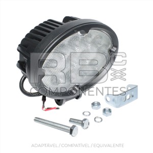 FAROL OVAL 12 LED-36W 9V-32V