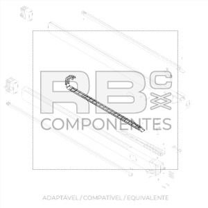 CADEIA PORTA-CABOS ADAPTAVEL GE 102052