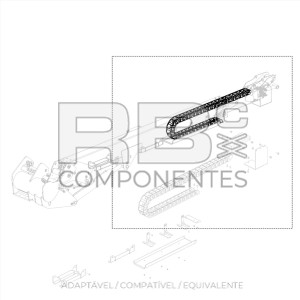 CADEIA PORTA-CABOS AD/CO/EQ HL 4000075320