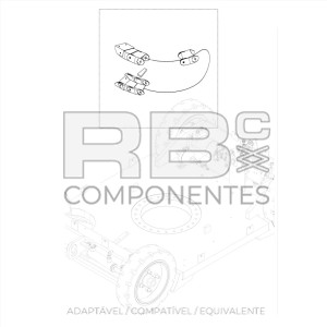 CADEIA PORTA-CABOS ADAPTAVEL  JL ST0175