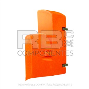 CAPOT LADO PUERTA DIREITA PARA TOUCAN 1100 - LARANJA