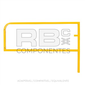 TRILHO FINALIZ. À ESQUERDO COMP DX ADAPTÁVEL AO CL