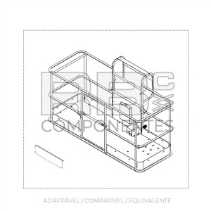 CESTA COMPATIVEL  GE 101391